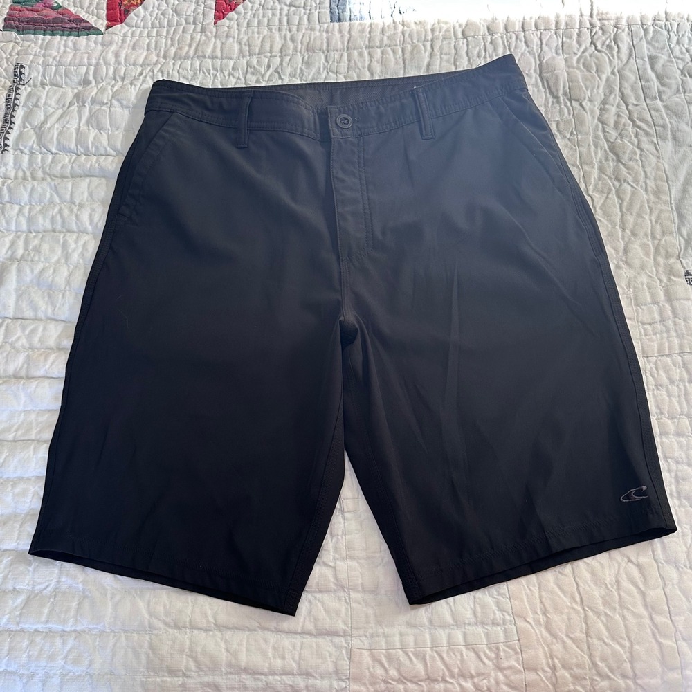 O'Neill Hybrid Shorts Black Hyperdry Mens Size 33